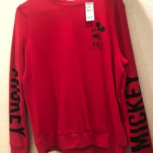 Cute red Mickey Mouse sweater it’s brand new w tag